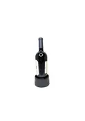 Black Wine Bottle Holder — Match Stoneware