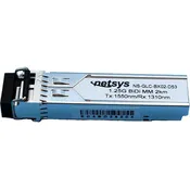 1.25Gbps SFP BIDI, Simplex LC, 1550nm/1310nm, 2km, Multimode - NS-GLC-BX02-D53