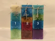 Desert Sunset Candles 2 x 4 Square