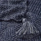 Blue Opalhouse™ Knit Throw Blanket designed with Jungalow