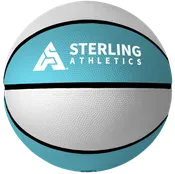Sterling Athletics Carolina Blue/White Indoor/Outdoor Rubber Basketball