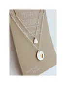 Mother Daughter Circle Heart Set — Carrie Saxl Studio