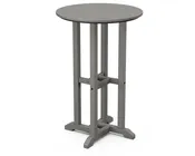 24″ Round Farmhouse Counter Bistro Table
