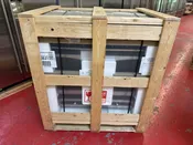 36'' La Cornue Cornufe C9NN Dual Fuel Range Black With S/S &amp;amp; Satin Chrome (New in Box)
