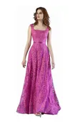 Gatti Nolli Couture ED4392 Layered Sleeveless Formal Gown – Fuchsia