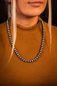 20 IN Navajo Pearls - Varying Bead Size