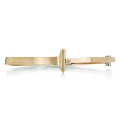 10k Yellow Gold Nail Bracelet