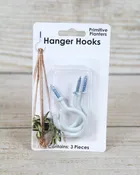 Hanger Hooks White 3 pack