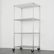 24" x 36" x 72" 4-Tier Wire Rack