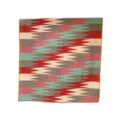 Baja Throw - Pink, blue, grey
