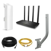 PiFi 2.2 WiFi Client Bridge Kit for Receiving Signal From Another Building