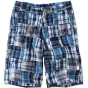 Men's Madras Bermuda Shorts - Aspen