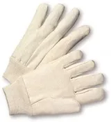 (#83) Economical Cotton Canvas Gloves, dozen!