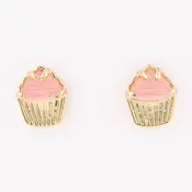 Luxe Sweet Cupcake Earrings