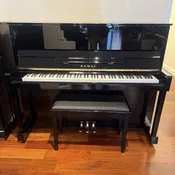 Kawai Piano, Model CX-21D Polished Ebony, 1994