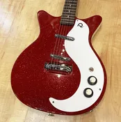 Danelectro 60th Anniversary DC '59 NOS+ Electric Guitar Red Sparkle — Andy Babiuk's Fab Gear