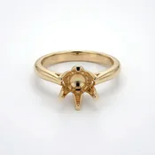 Altair Lab Diamond Semi-Mount Engagement Ring