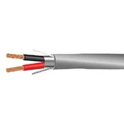 1,000 Foot Roll of CC1602SRGY4, GREY 2 Conductor 16 Gauge Shielded Cable CMR
