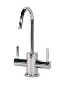 Contemporary C-Spout Hot/Cold Water Filtration Faucet