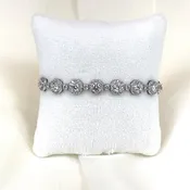Classic Sophisticated CZ Bracelet style no. B141