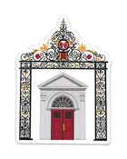 Adams House Sticker