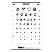 10 ft 9 Line Preliterate Vision Chart