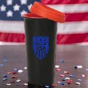 Core Sample- Bulk Custom Printed 14oz Double-Wall Ceramic Travel Tumbler made in the USA
