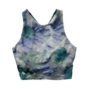 Athletic Bra By Athleta In Tie Dye Print, Size:M