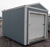 SALE – New 8×12 A-Frame Garage Shed with LP SmartSide Wood Siding - ID 216054