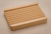 Beechwood Narrow Grooved Dish (#17)