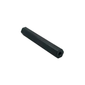 3-1/2" WD x #10-32 ID x 1/2" OD Aluminum Threaded Hex Standoff