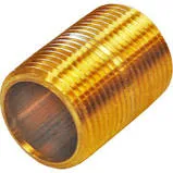 3/4" Brass Nipple, 1.5 inches