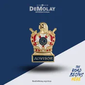 Advisor Emblem Lapel Pin