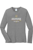 AHS Girls Basketball Port & Company Ladies Long Sleeve Core Cotton Tee FE