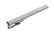 Brushed Silver Tie Bar — Mr. Formal Wear