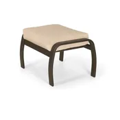 Belle Isle MGP Aluminum Cushion Ottoman