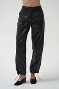 Brixton Faux Leather Pant - Black