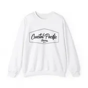 Coastal Pacific Glassing Emblem Unisex Heavy Blend™ Crewneck Sweatshirt