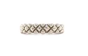 Rodney Charles Originals 14K White Gold Textured Band