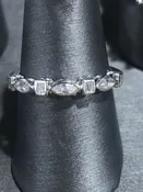 14kw 0.51ct tw Diamond Band