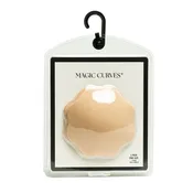 903 MAGIC CURVES FABRIC SILICONE BREAST PETAL PASTIES (10 Pack Wholesale Price)