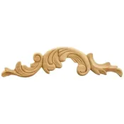 12-1/4 in x 5/16 in x 3 in Right Pressed Acanthus Appliqué