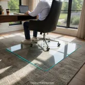 The Prima Collection – Glass Office Chair Mats