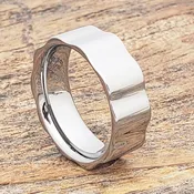 Axel Mens Gear Polished Unique Rings