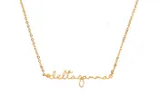 Shawn Paul Delta Gamma Sorority Script Necklace