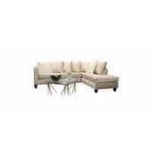 2 Piece Cream Sectional