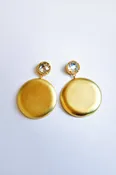 Clara Earrings: Cz