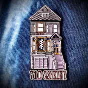 0.50x1.75" 710 Ashbury Street Pin