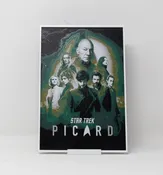 Star Trek Picard 2022 Series Poster Hueforge 3D Print Fan Art