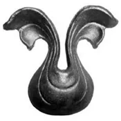 Cast Iron Leaves and Ornaments 55-878